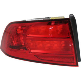 2004-2006 Acura TL Tail Lamp LH, Lens And Housing - Capa - Classic 2 Current Fabrication