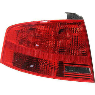 2005-2008 Audi A4 Tail Lamp LH, Outer, Assembly, Sedan.