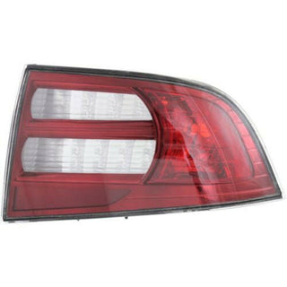 2007-2008 Acura TL Tail Lamp RH, Lens And Housing, Base Model.