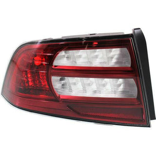 2007-2008 Acura TL Tail Lamp LH, Lens And Housing, Base Model - Capa.
