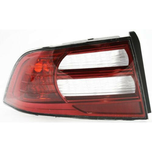 2007-2008 Acura TL Tail Lamp LH, Lens And Housing, Base Model.