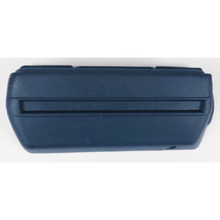 1968-1970 Chevy Impala Armrest Base, Blue, LH, Sedan.