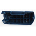 1968-1969 Chevy Camaro Armrest Base, Blue, LH.