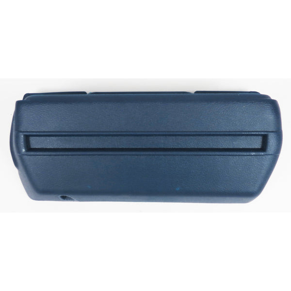 1968-1970 Chevy Impala Armrest Base, Blue, RH, Sedan.