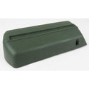 1968-1970 Chevy Impala Armrest Base, Green, LH, Sedan.