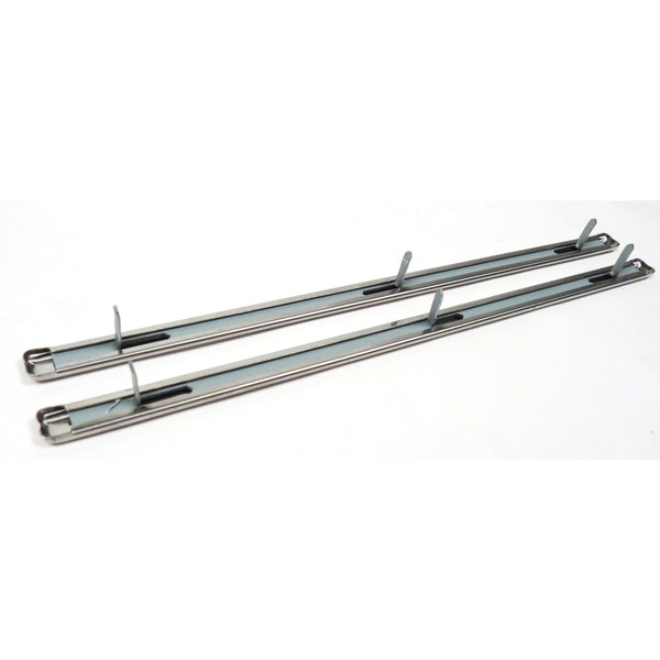 1968 Chevy Camaro Armrest Base Trim, Stainless.