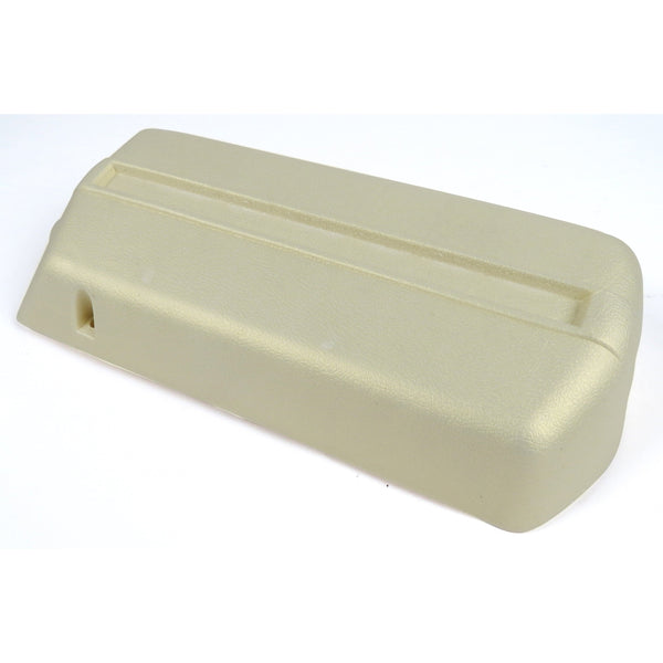 1968-1969 Chevy Camaro Armrest Base, Parchment, RH.