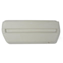 1968-1970 Chevy Impala Armrest Base, White, LH, Sedan.