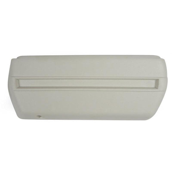 1968-1969 Chevy Camaro Armrest Base, White, RH.
