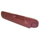 1968 Ford Mustang Armrest Pad, Red, RH.