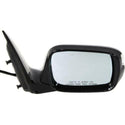 2007-2008 Acura MDX Mirror RH, Power, w/o Power Liftgate, w/Cover, Black.