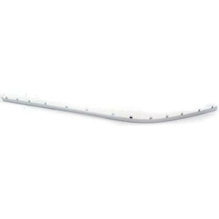 2003-2005 BMW 760Li Front Bumper Molding RH, Outer Cover, Plastic, Chrome.