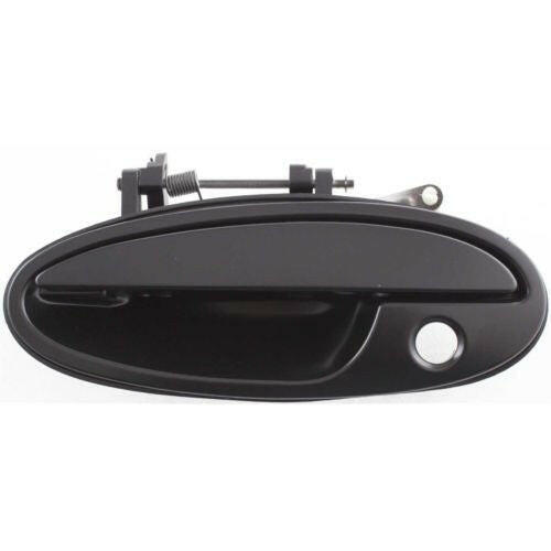 1995-1999 Buick Riviera Front Door Handle LH, Smooth Black, w/Keyhole.