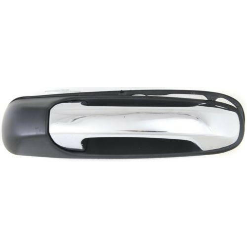 2007-2009 Chrysler Aspen Front Door Handle RH, Black, Hsg.-chrome Lever.