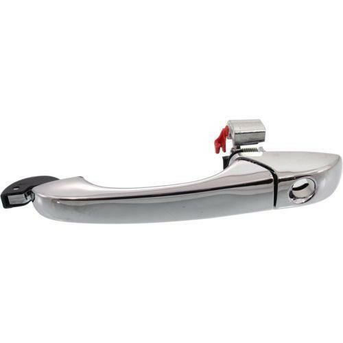 2008-2015 Dodge Grand Caravan Front Door Handle LH, Outside, All Chrome, w/Keyhole.