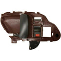 1995-1999 Chevy Suburban Front Door Handle LH, red Hsg-txtrd Blk Lvr.