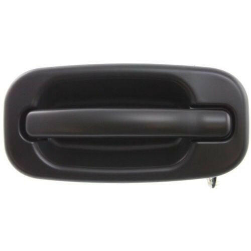 1999-2007 GMC Sierra Front Door Handle RH, Smooth Black, w/o Keyhole.