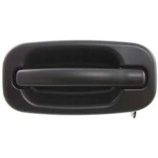 1999-2007 GMC Sierra Front Door Handle RH, Smooth Black, w/o Keyhole.