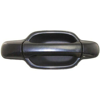 2004-2012 GMC Canyon Front Door Handle RH, Smooth Black, w/o Keyhole.