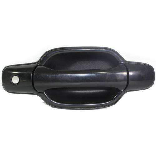 2004-2012 GMC Canyon Front Door Handle LH, Outside, Black, w/Keyhole.