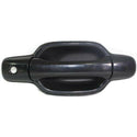 2004-2012 GMC Canyon Front Door Handle LH, Outside, Black, w/Keyhole.