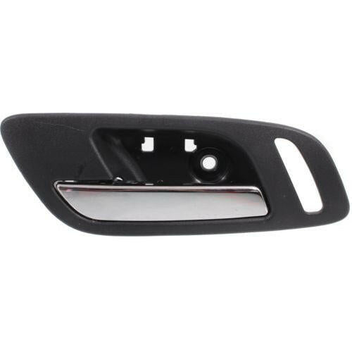 2007-2014 Cadillac ESV Front Door Handle LH, Txtrd Blk Hsg.-chrome Lever, w/Hole.