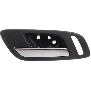 2007-2014 Cadillac ESV Front Door Handle LH, Txtrd Blk Hsg.-chrome Lever, w/Hole - Classic 2 Current Fabrication