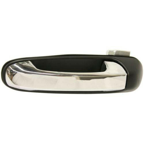 2007-2009 Chrysler Aspen Rear Door Handle LH, Black, Hsg.-chrome Lever.