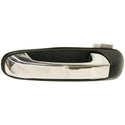 2007-2009 Chrysler Aspen Rear Door Handle LH, Black, Hsg.-chrome Lever.