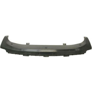 2007-2009 Dodge Durango Front Bumper Cover, Support, Black.