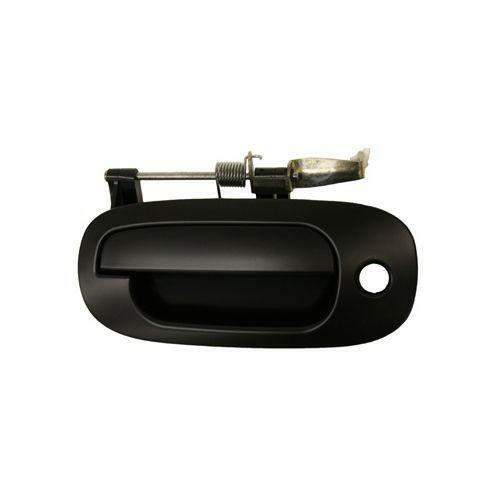 1998-2001 Dodge Durango Front Door Handle LH, Smooth Black, w/Keyhole.
