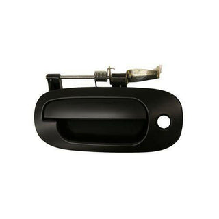 1998-2001 Dodge Durango Front Door Handle LH, Smooth Black, w/Keyhole.