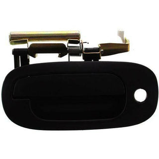 2002-2003 Dodge Durango Front Door Handle LH, Smooth Black, w/Keyhole.