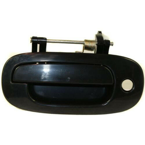 1997-1999 Dodge Dakota Front Door Handle LH, Smooth Black, w/Keyhole.