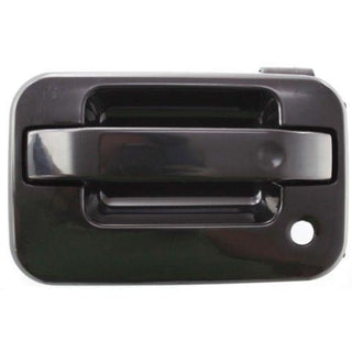 2004-2014 Ford F-150 Front Door Handle LH, Outside, Smth Blk, w/Keyhole, w/o Keyless - Classic 2 Current Fabrication