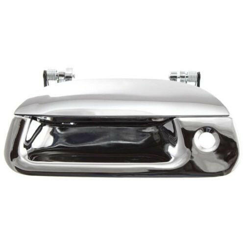 1997-2007 F-150 Pickup Tailgate Handle, All Chrome, W/Keyhole, W/Tailgate Lock.