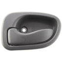 1995-1999 Hyundai Accent Front Door Handle LH, Inside, Gray (=rear).
