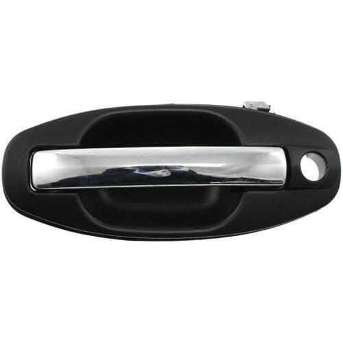 2001-2006 Hyundai Santa Fe Front Door Handle LH, Primered Bezel Lever.