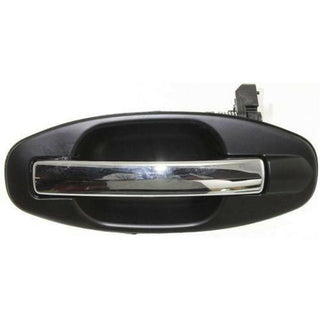 2001-2006 Hyundai Santa Fe Rear Door Handle LH, Primered Bezel Lever.