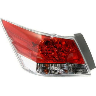 2008-2012 Honda Accord Tail Lamp LH, Assembly, Sedan - Capa.