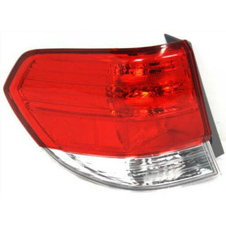2008-2010 Honda Odyssey Tail Lamp LH, Outer, Lens And Housing.