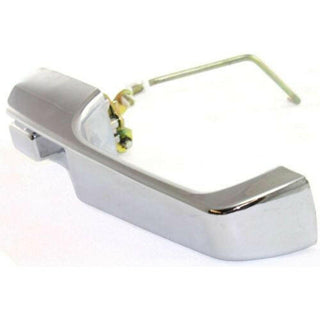 1993-1998 Jeep Cherokee Front Door Handle RH, Outside, All Chrome, W/o Keyhole.