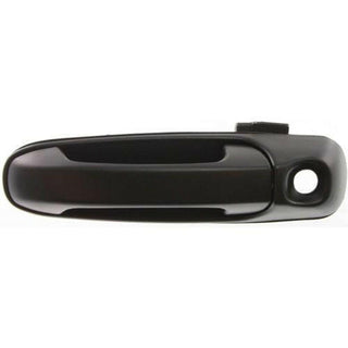 1999-2004 Jeep Cherokee Front Door Handle LH, Smth Black, w/Keyhole.
