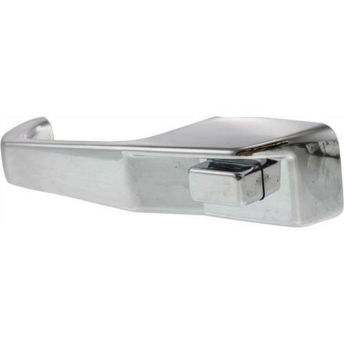 1993-1998 Jeep Cherokee Rear Door Handle LH, Outside, All Chrome, w/o Hole.