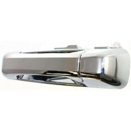 2005-2010 Jeep Cherokee Rear Door Handle LH, All Chrome, w/o Keyhole.