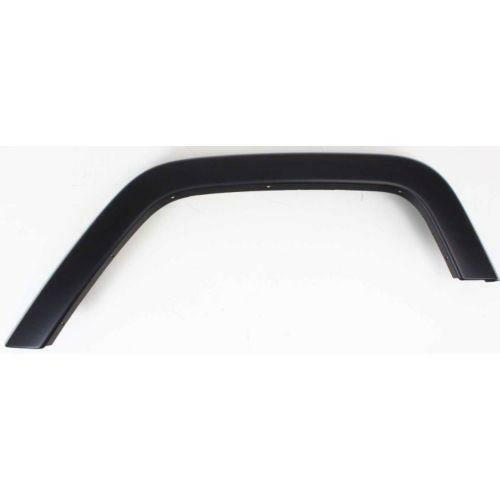 2007-2015 Jeep Wrangler Rear Wheel Opening Molding LH, Flare, Primed.