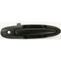 2000-2006 Mazda MPV Front Door Handle RH, Outside, Black, w/Keyhole.