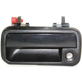 1988-1992 Mazda 626 Front Door Handle LH, Outside, Textured, w/Keyhole.