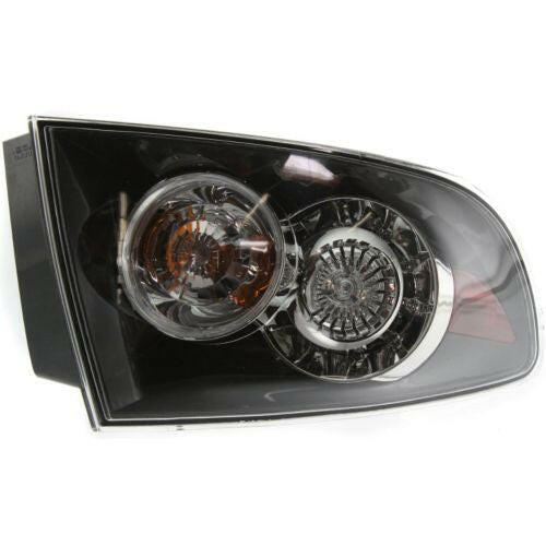 2007-2009 Mazda 3 Tail Lamp LH, Assembly, Led Type, Sedan.