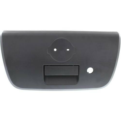 2001-2004 Nissan Frontier Tailgate Handle, Textured Black, W/ Keyhole.